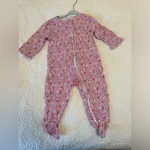 COPY - Kissy kissy baby girl footie 9 months never worn brand new